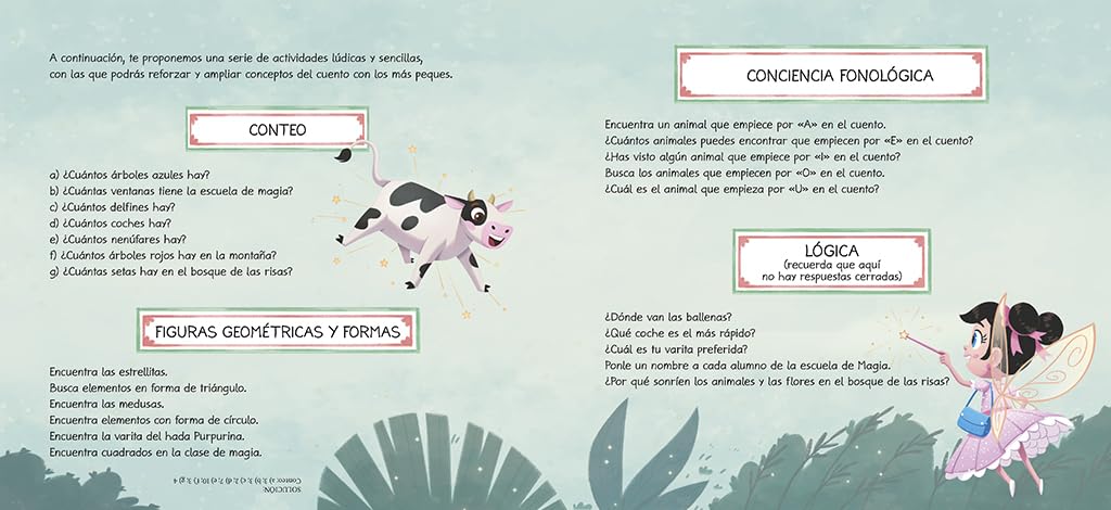 La magia de las letras / The Magic of Letters (APRENDE CON LOS COKITOS) (Spanish Edition) [Hardcover] Reyes, Elisa; LOS COKITOS and Gushiken, Mario