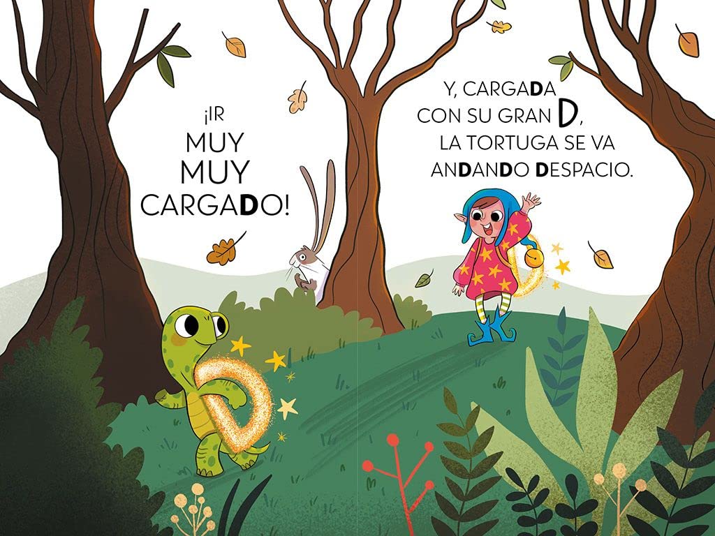 PHONICS IN SPANISH-Un duende, un dragón y un problema ¿con solución? / An Elf, a Dragon, and a Problem... With a Solution? The Letters Dragon 3 (El dragón de las letras) (Spanish Edition) [Paperback] Oro, Begoña and Elm, Keila