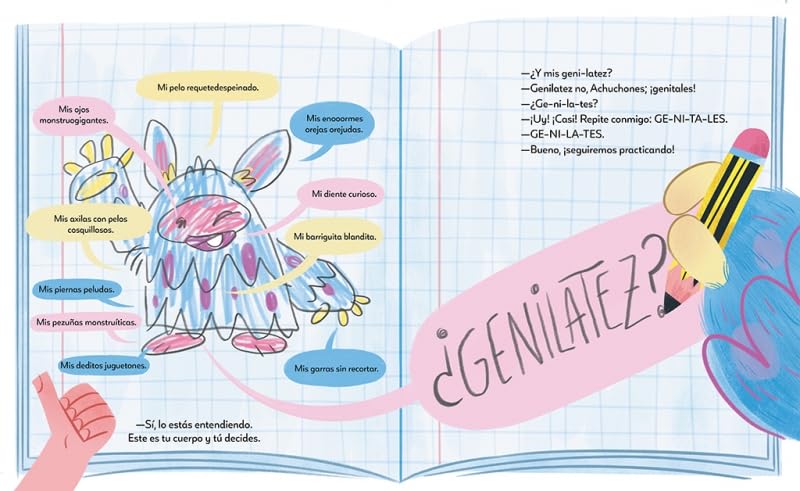 El monstruo de los abrazos. Mi cuerpo es solo mío / The Hug Monster (Spanish Edition) [Hardcover] López, Mar and Black Ramu