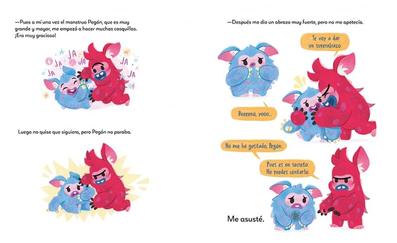 El monstruo de los abrazos. Mi cuerpo es solo mío / The Hug Monster (Spanish Edition) [Hardcover] López, Mar and Black Ramu