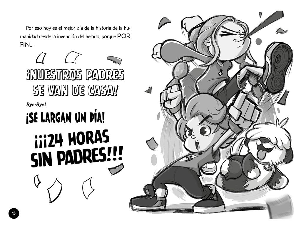 24 horas sin padres / 24 Hours without Parents. Stranger Kids (Spanish Edition) [Hardcover] Palmiola, Isaac and COREAS, CAMILO