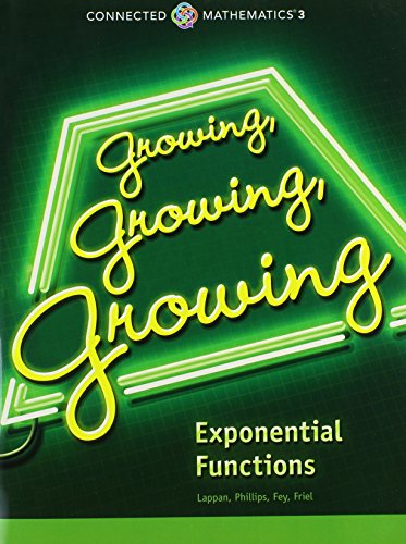 GROWING, GROWING, GROWING: EXPONENTIAL FUNCTIONS STUDENT EDITION [Paperback] Prentice Hall