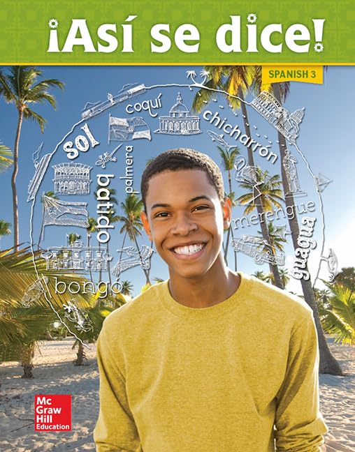 Asi se dice! Level 3, Student Edition (SPANISH) [Hardcover] McGraw Hill