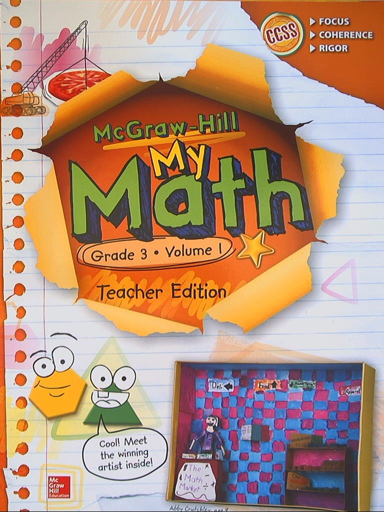 McGraw-Hill My Math, Grade 3, Teacher Edition, Volume 1 [Spiral-bound] Various