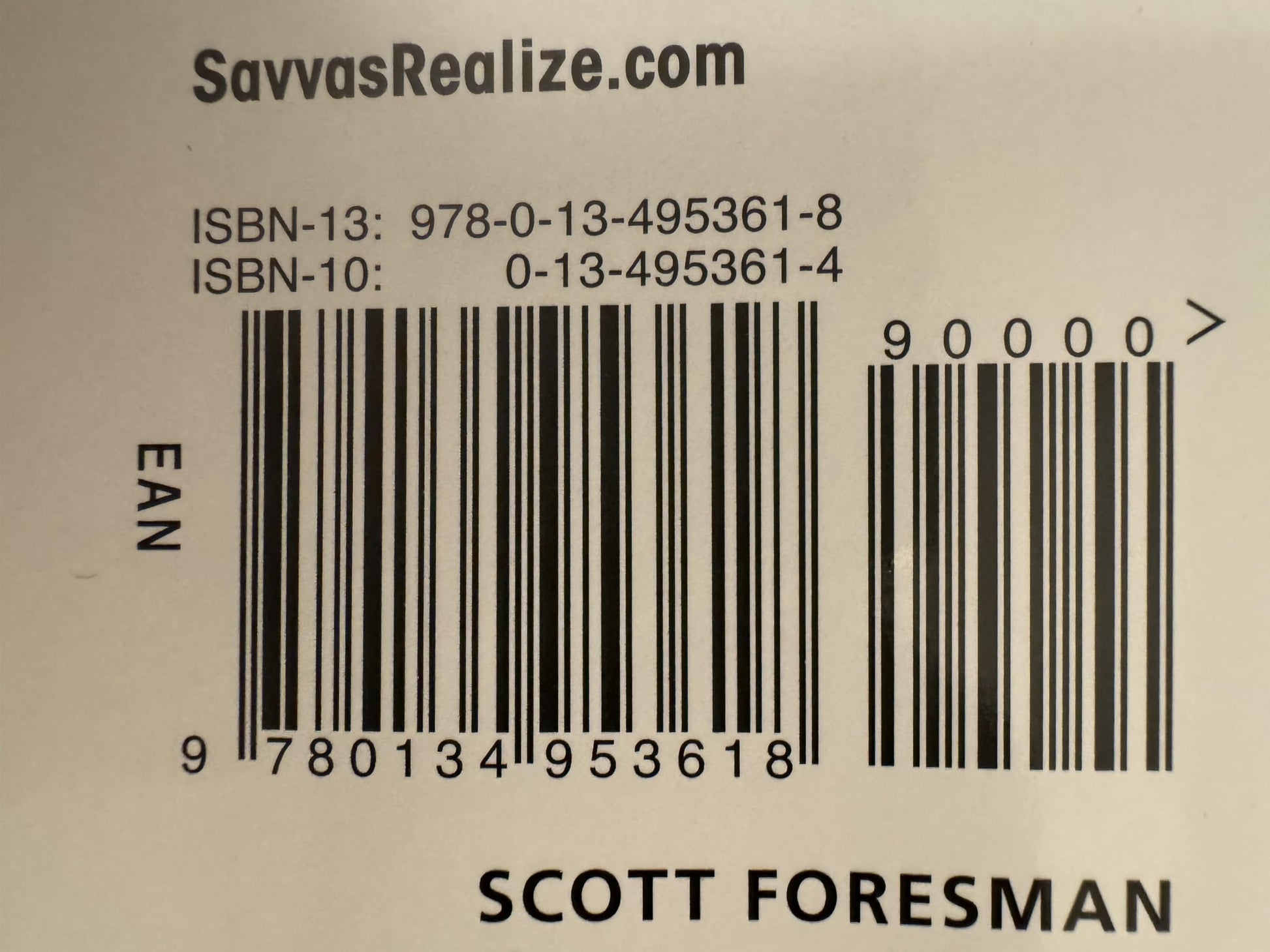 Envision Mathematics 2020 National Student Edition Grade K Volume 1 [Paperback] Scott Foresman