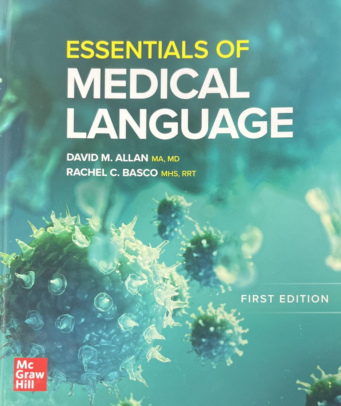 Essentials of Medical Language Student Edition [Hardcover] McGraw Hill