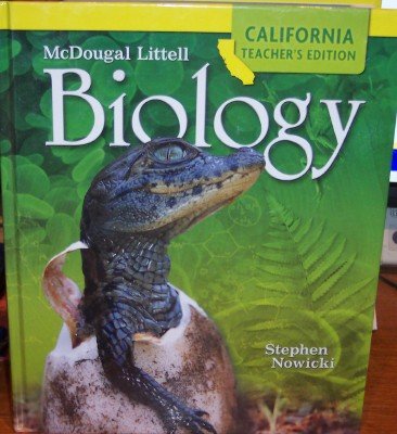Biology California Grades 9-12: Teacher\'s Edition (McDougal Littell Biology) [Hardcover] MCDOUGAL LITTEL