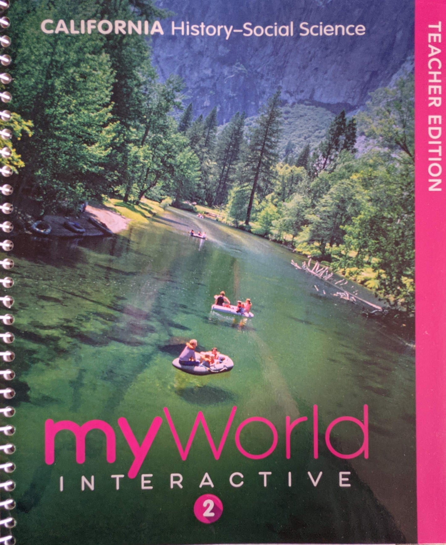 California History-Social Science, myWorld Interactive, Teacher Edition, Grade 2, c. 2019, 9780328951727, 0328951722 [Spiral-bound] Dr. Linda B. Bennett and Dr. James B. Kracht