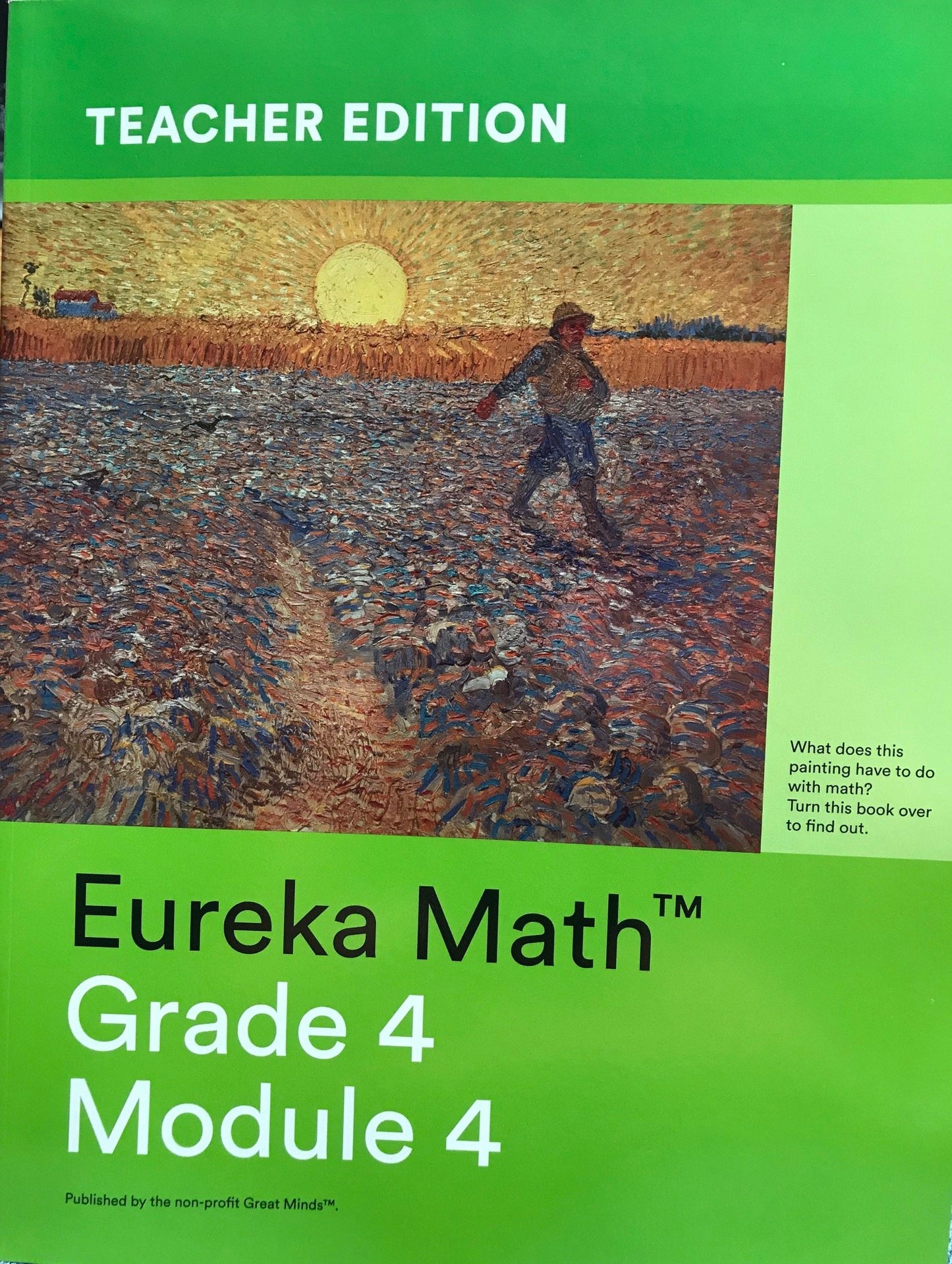 Eureka Math - a Story of Units Grade 4 Teacher Edition Book #3 (Module 4) Grade 4 Teacher Edition Book #3 (Module 4) [Unknown Binding] unknown author