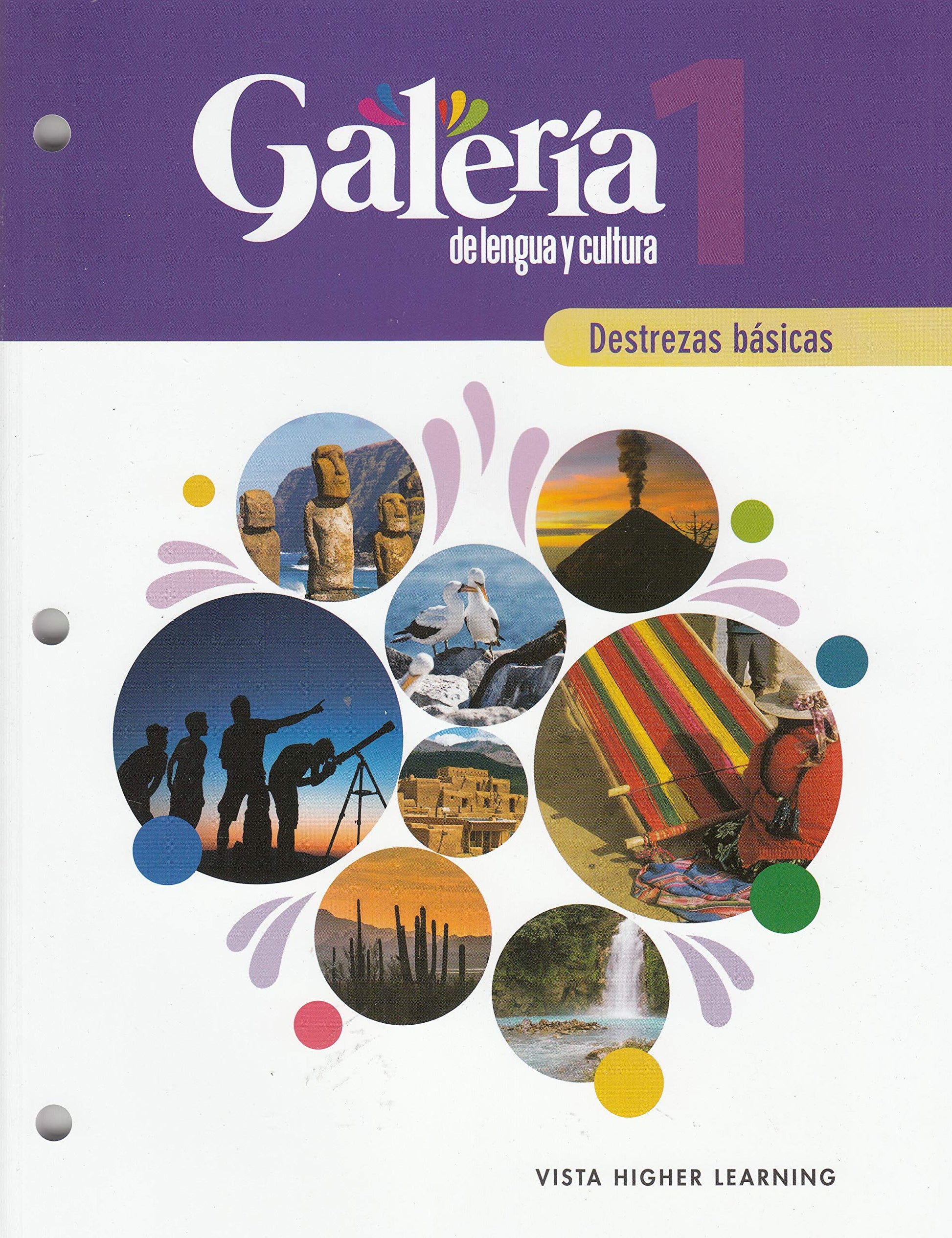 Galeria 1: de lengua y cultura (Destrezas basicas) [Paperback] Santillana