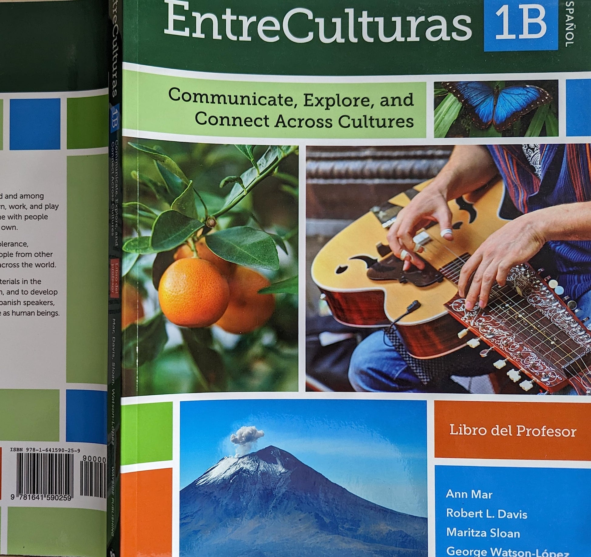 EntreCulturas 1B Communicate, Explore, and Connect across Cultures (Spanish Paperback) [Paperback] Ann Mar