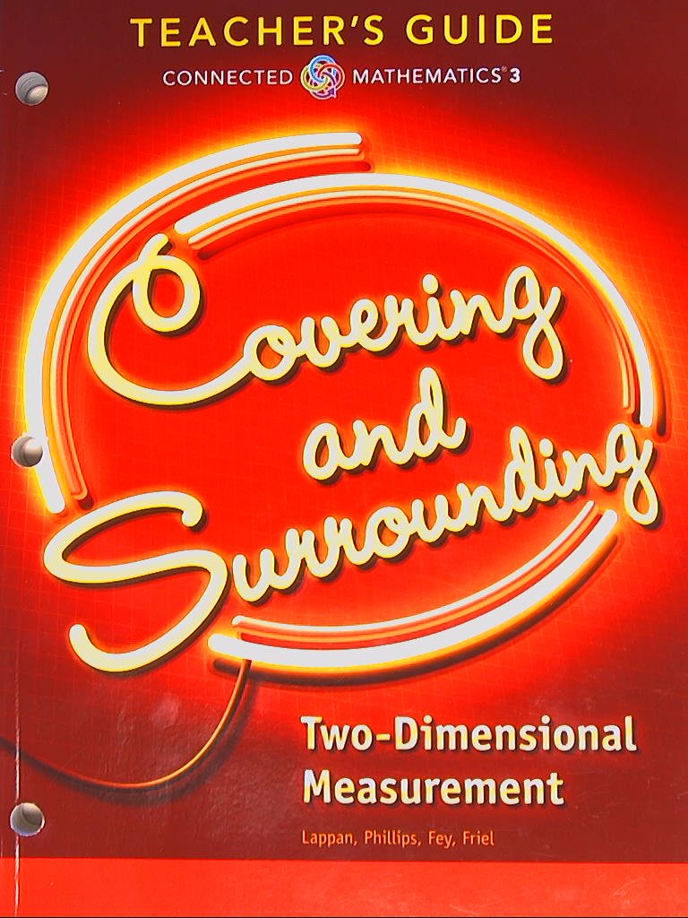 Covering and Surrounding: Two-Dimensional Measurement, Teacher\'s Guide [Paperback] Pearson