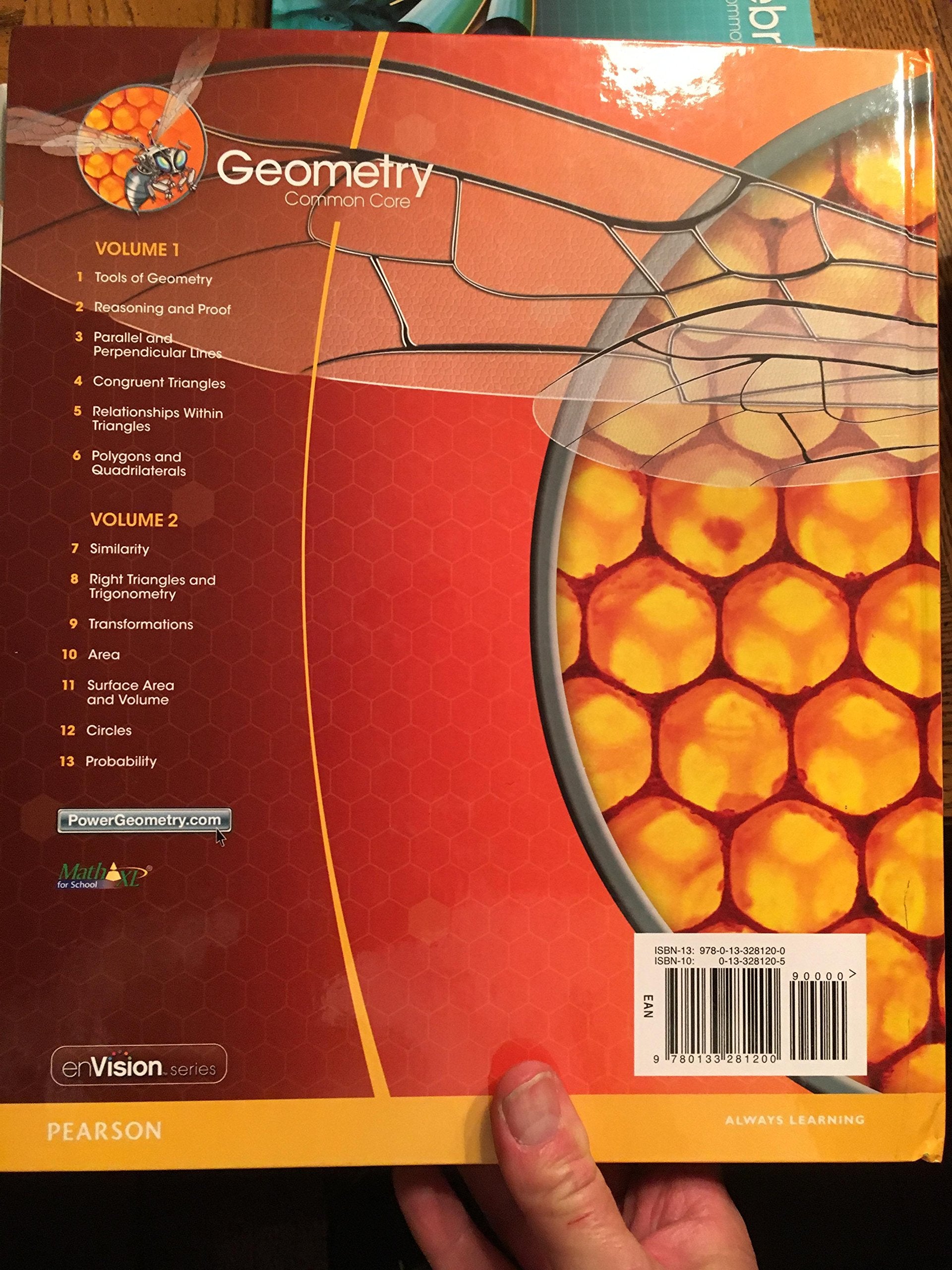 Geometry, Common Core, Teacher\'s Edition, Volume 1 [Hardcover] Randall I. Charles