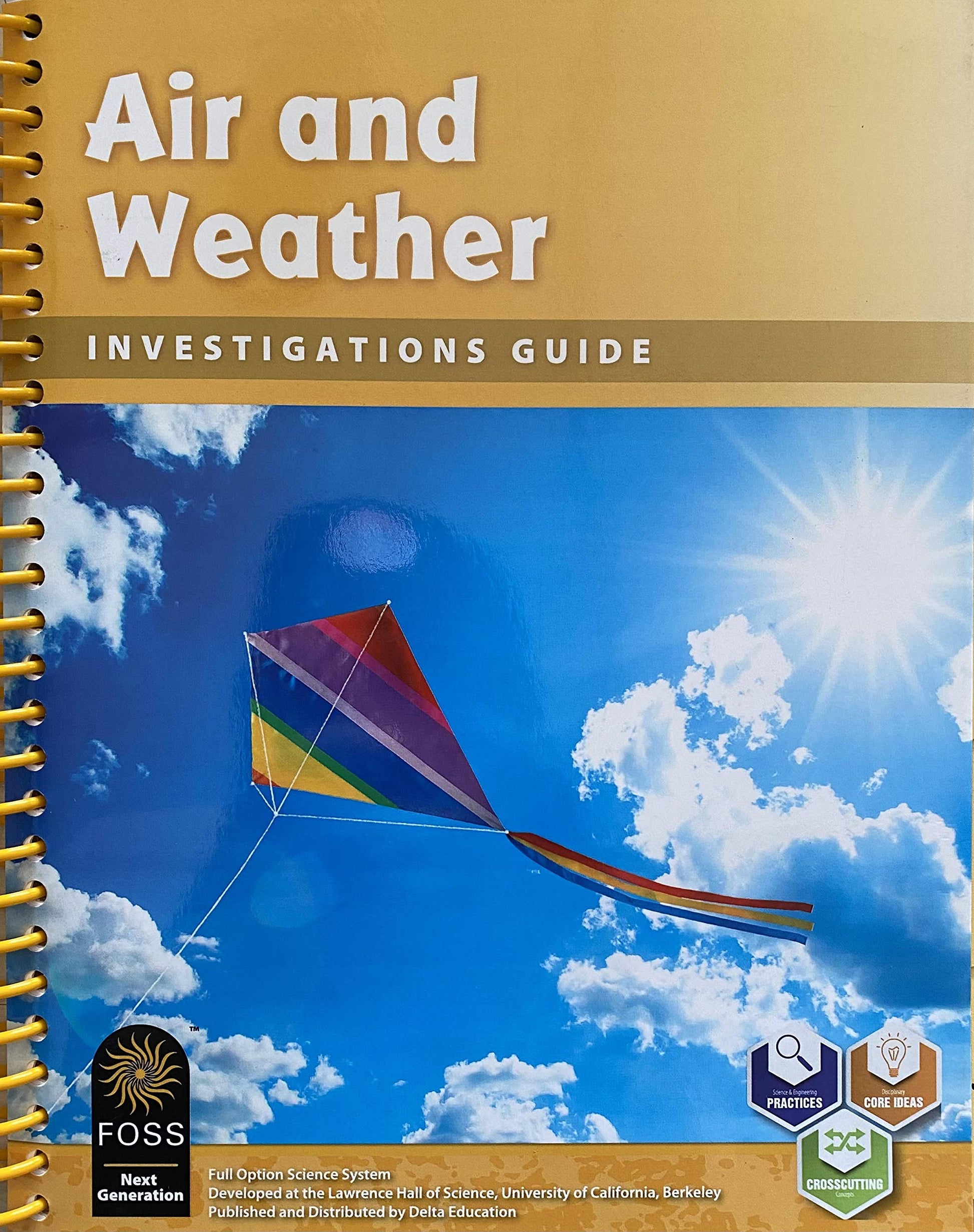 FOSS Next Generation, Air and Weather Investigations Guide, c. 2019 9781625714381, 1625714386 [Spiral-bound]