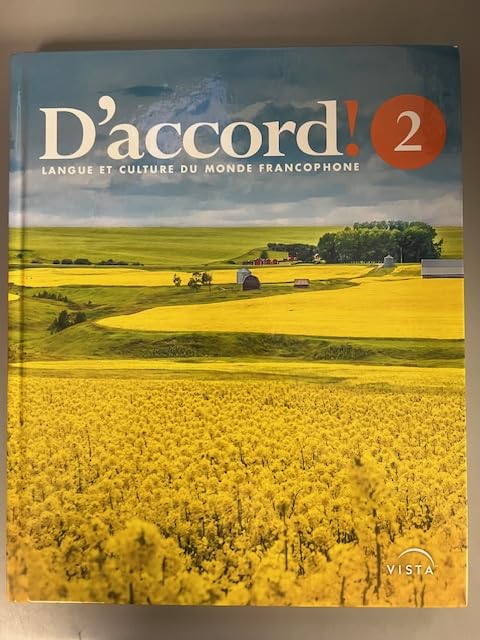 D\'accord! 2 - Langue Et Culture Du Monde Francophone [Hardcover] VHL