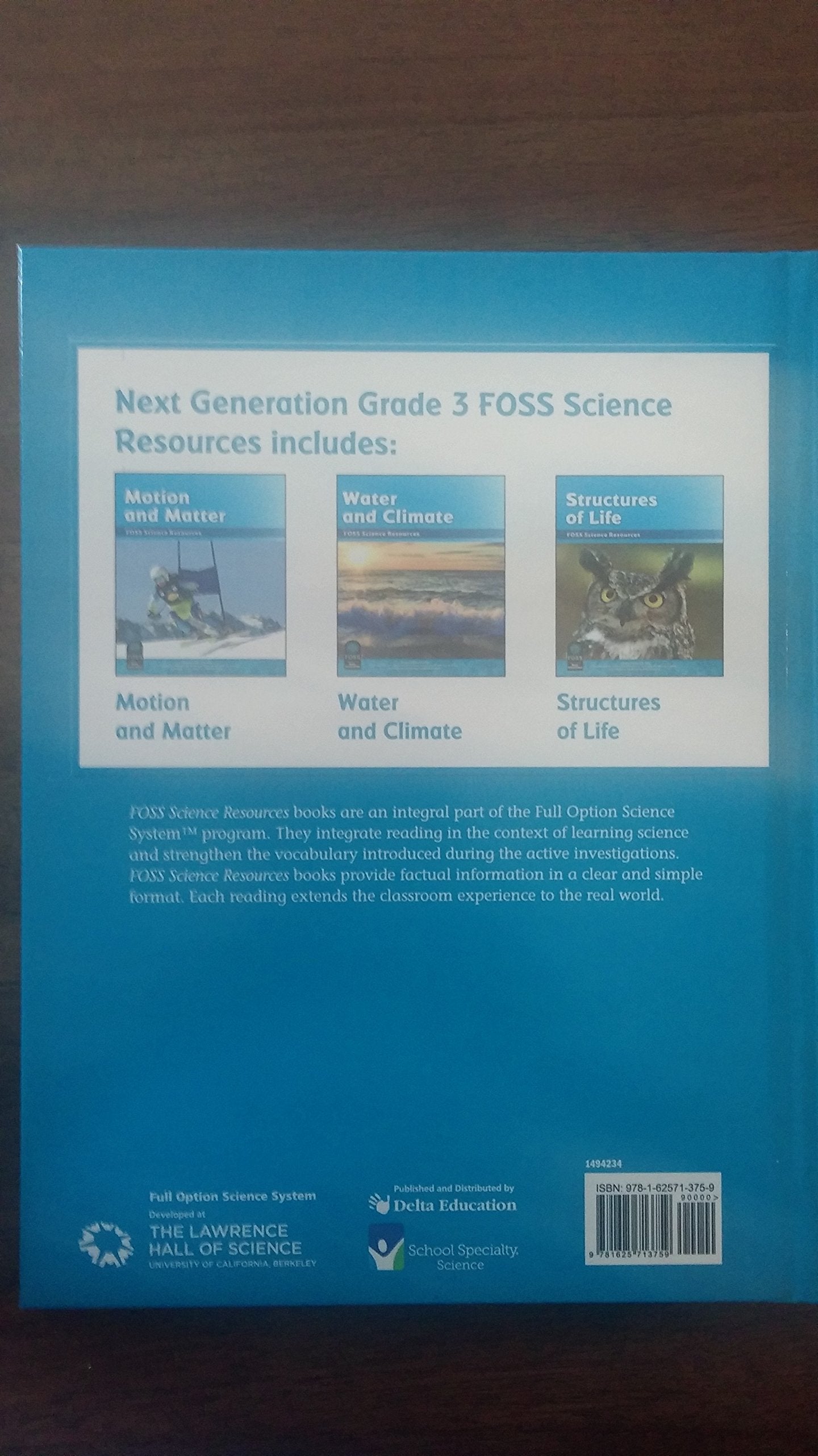 FOSS Science Resources Grade 3 [Unknown Binding]