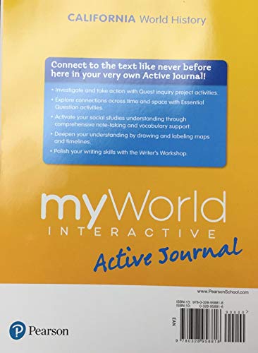 myWorld Interactive Active Journal Ancient Civilizations CA World History [Paperback] Multiple