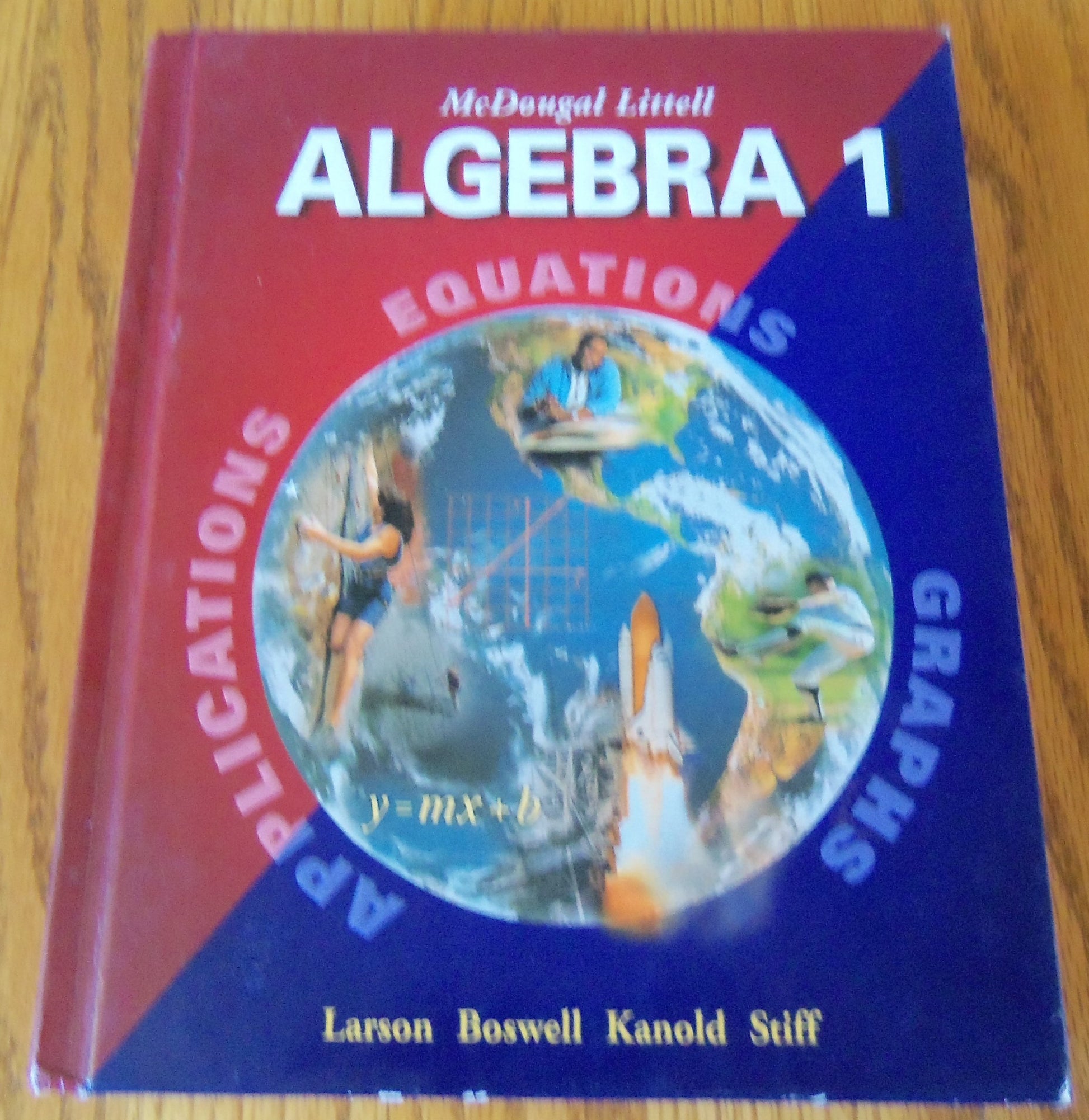 McDougal Littell Algebra 1: Student Edition (C) 2004 2004 Ron Larson; Laurie Boswell; Timothy Kanold and Lee Stiff