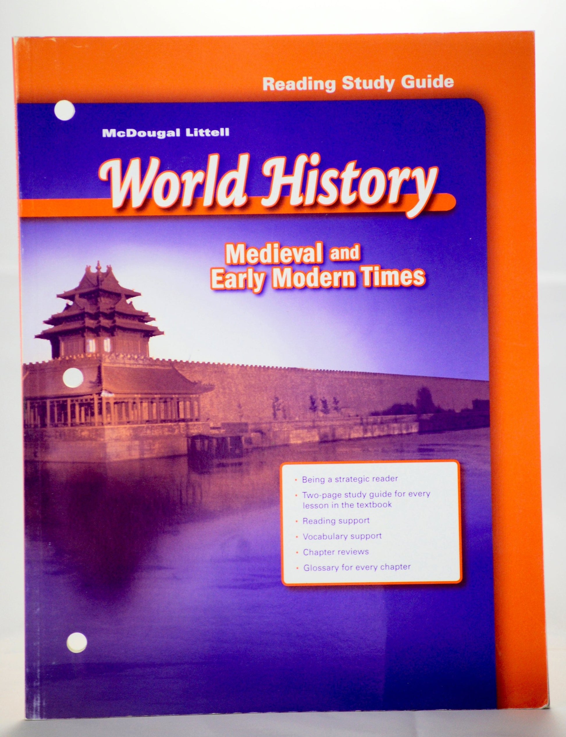 McDougal Littell World History: Medieval and Early Modern Times: Reading Study Guide [Paperback] MCDOUGAL LITTEL
