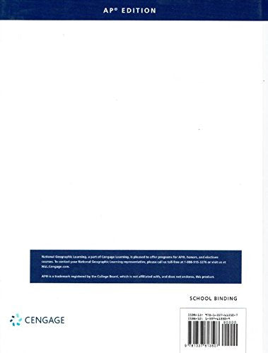 American Government: Institutions and Policies, AP Edition, 16th Edition, 9781337613507, 1337613509, 2017 [School & Library Binding]