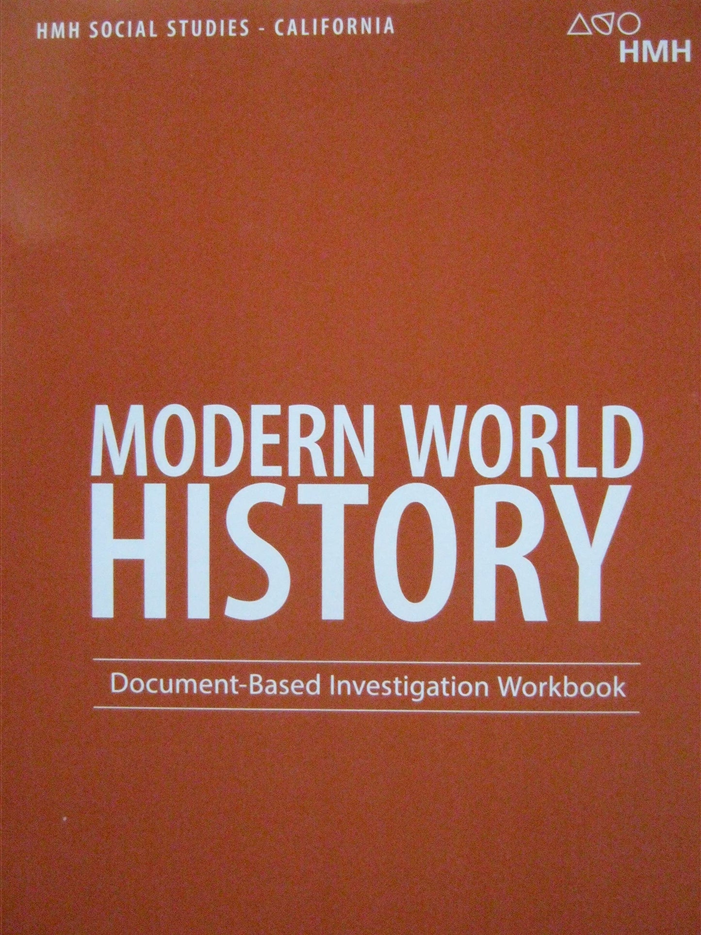 Document Based Investigation Workbook (HMH Social Studies:World History) Houghton Mifflin Harcourt