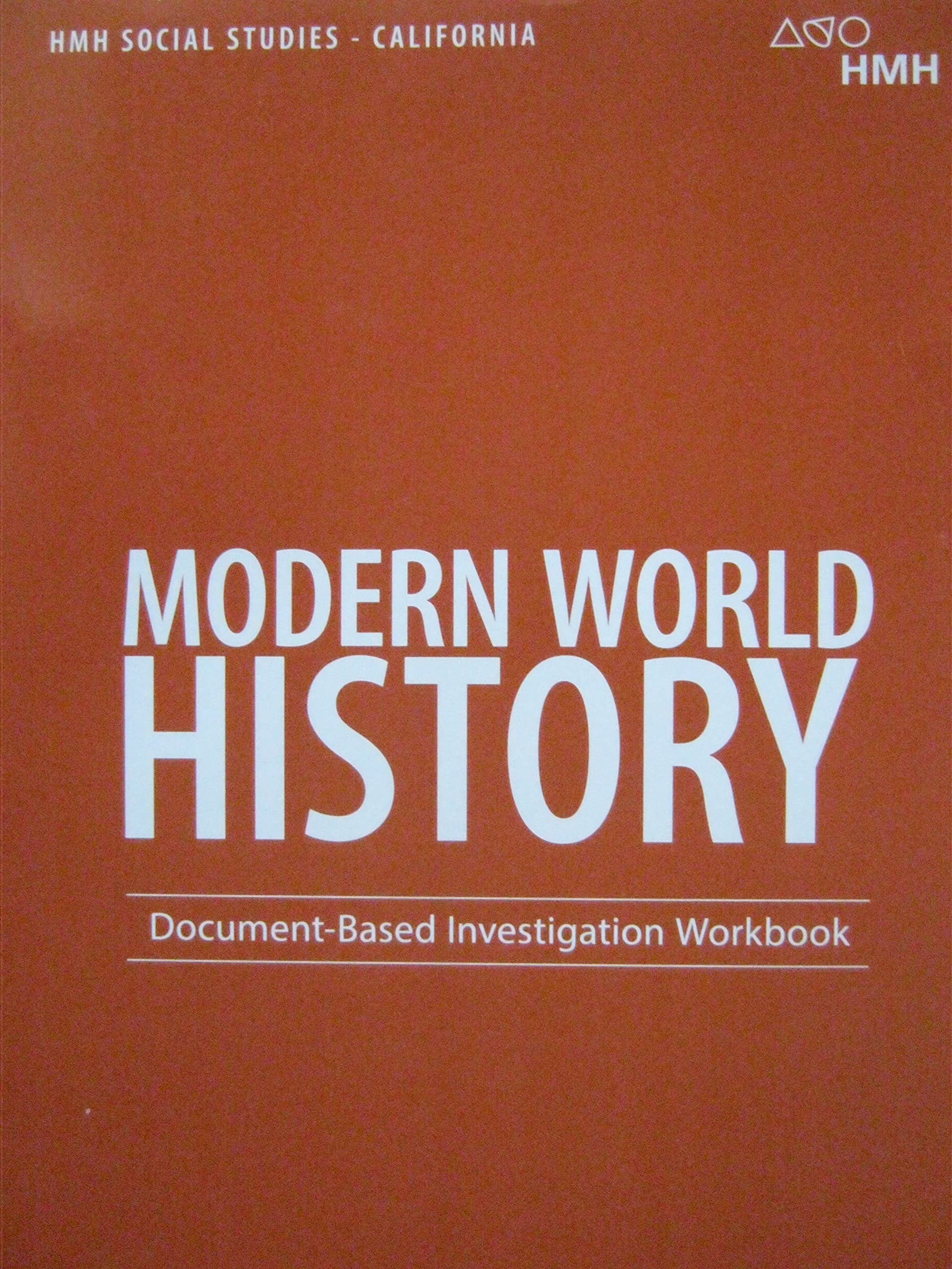 Document Based Investigation Workbook (HMH Social Studies:World History) Houghton Mifflin Harcourt