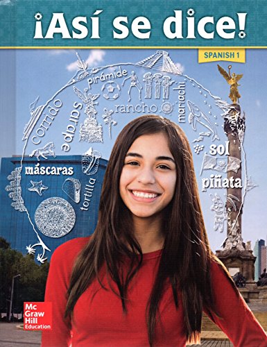 Asi se dice! Level 1, Student Edition (SPANISH) [Paperback] Schmitt, Conrad J.