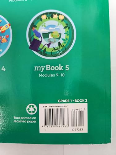 Student Mybook Grade 1 (Into Reading, 3) Hmh