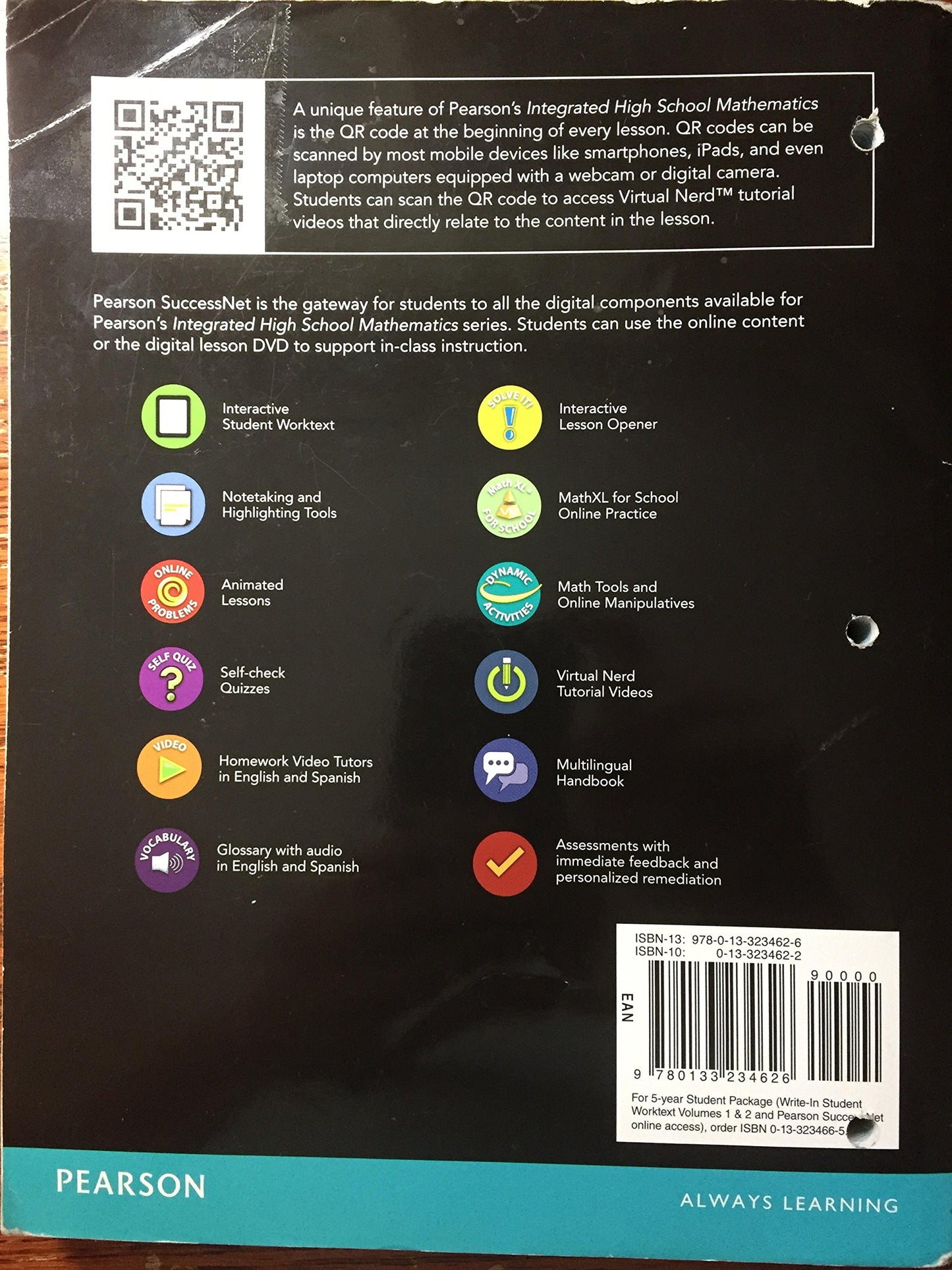 Pearson Mathematics I Common Core Volume 2 Student Edition Workbook 2014 (2014-05-03) [Unknown Binding] unknown author