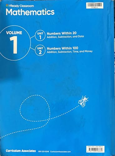 i-Ready Classroom Mathematics Volume 1 Grade 2 Student Edition [Paperback] LLC Curriculum Associates