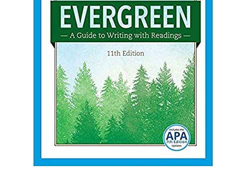 Evergreen: A Guide to Writing with Readings (w/ MLA9E Updates) (MindTap Course List) [Paperback] Fawcett, Susan