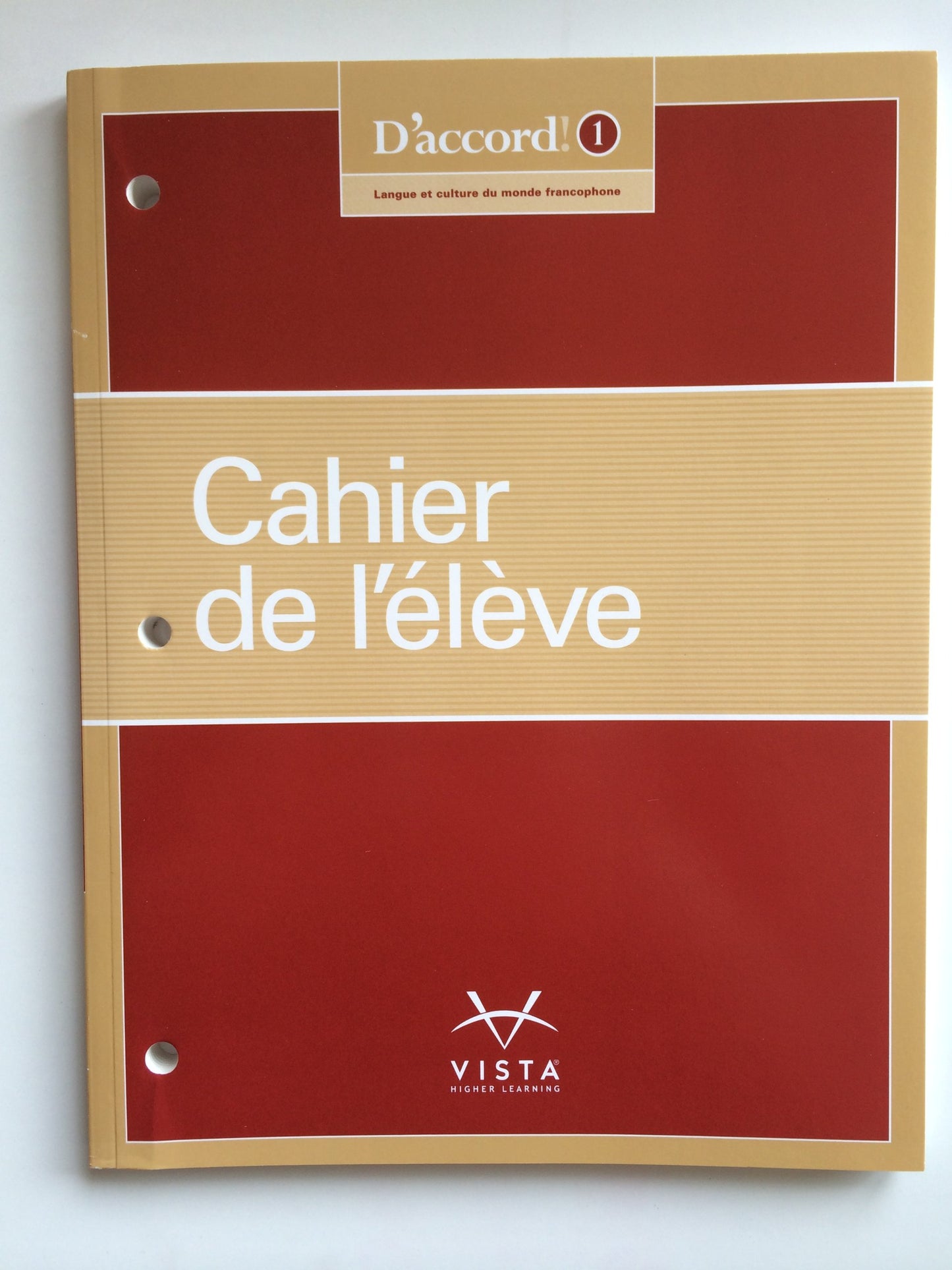 Daccord 2015 L1 Cahier de L\'eleve [Paperback] José A. Blanco