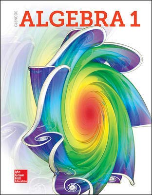 Algebra 1 2018, Student Edition (MERRILL ALGEBRA 1) [Paperback] McGraw Hill