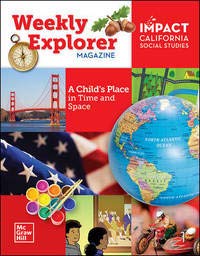 IMPACT SOCIAL STUDIES WEEKLY EXPLORER MAGAZINE (CA) GRADE 1 [Unknown Binding] Impact