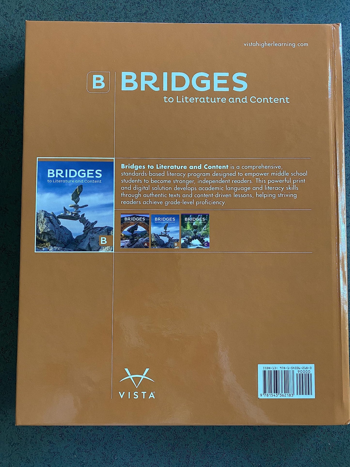 Bridges to Literature and Content, Level B, Student Edition **Text Only** [Hardcover] Jose A. Blanco