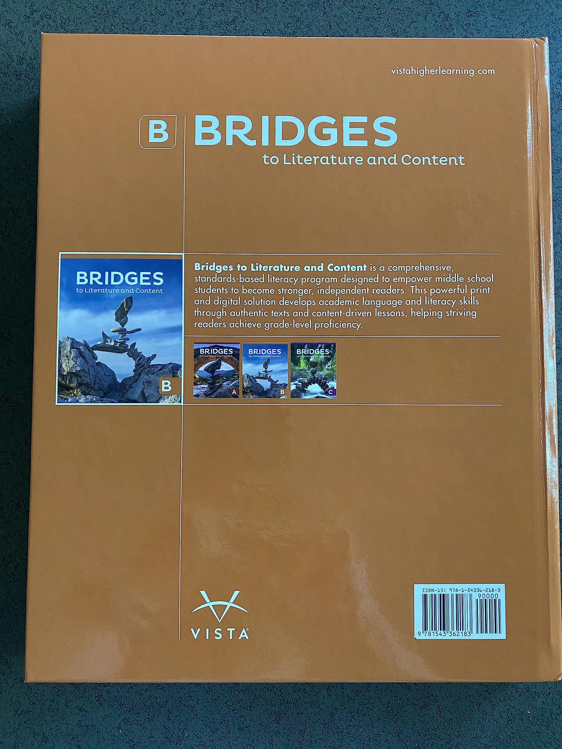 Bridges to Literature and Content, Level B, Student Edition **Text Only** [Hardcover] Jose A. Blanco