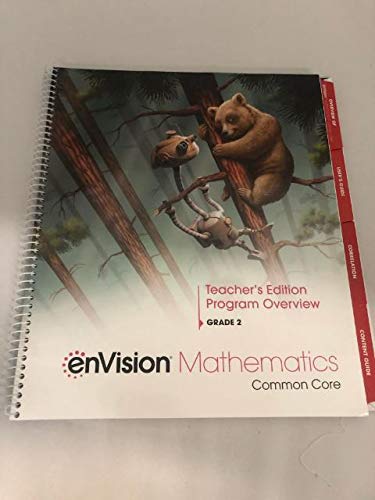enVision Mathematics Common Core Teacher\'s Edition Program Overview Grade 2 [Spiral-bound] Randall Charles; Jennifer Bay-Williams and Robert Berry