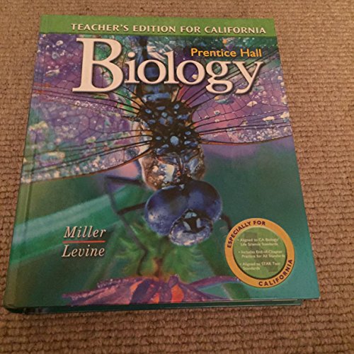 Biology California Teacher Edition [Paperback] Miller-Levine