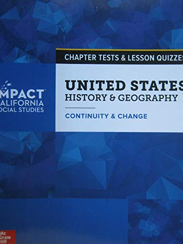 United States History & Geography Continuity & Change Chapter Tests & Lesson Quizzes [Paperback] McGraw-Hill