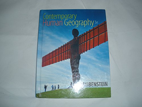 Contemporary Human Geography 3rd Edition [Hardcover] James M. Rubenstein