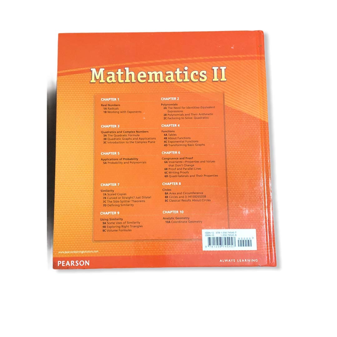 Integrated CME Project: Mathematics II - teachers editions [Textbook Binding] Pearson