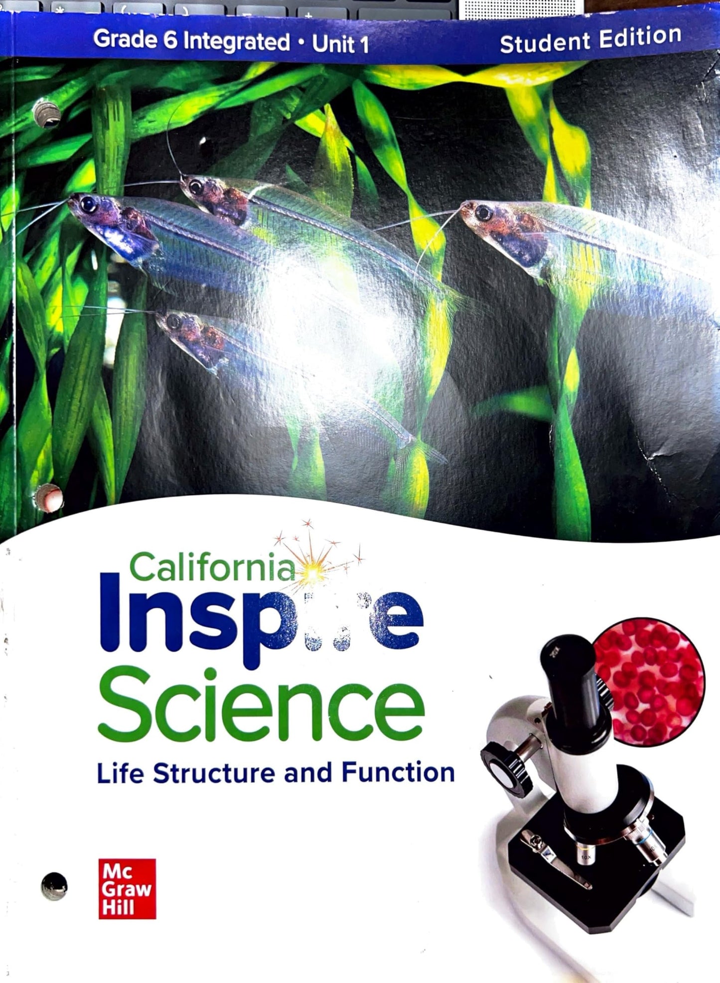 California Inspire Science: Life Structure and Function [Paperback] unknown author