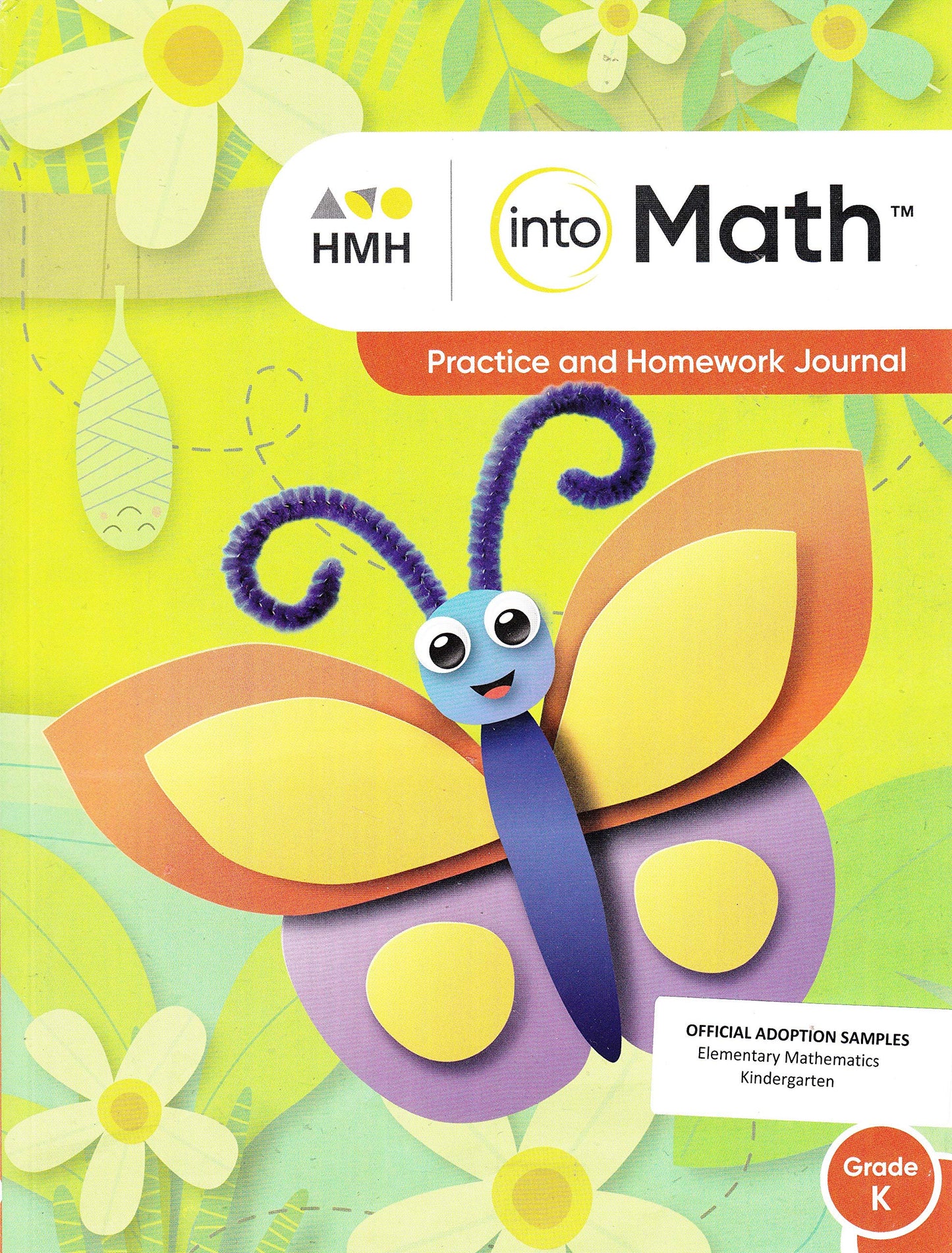 Practice and Homework Journal Grade K (Into Math Vrs1) Houghton Mifflin Harcourt
