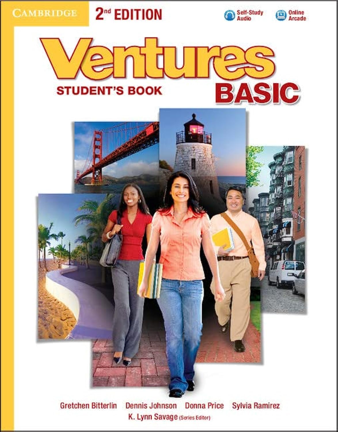Ventures Second Basic Student\'s Book with Audio CD Bitterlin, Gretchen; Johnson, Dennis; Price, Donna; Ramirez, Sylvia and Savage, K. Lynn