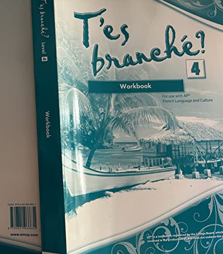 T\'ES BRANCHE? 4 WORKBOOK [Mass Market Paperback] ADRIEN PAYET, GENEVIEVE DELFOSSE, DIANA MOEN, NATHALIE GAILLOT