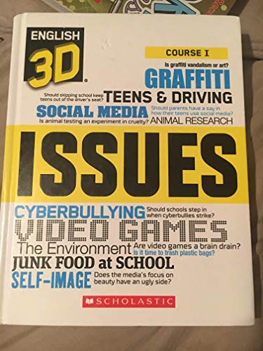 English 3D Issues Course I [Hardcover] Scholastic Inc.