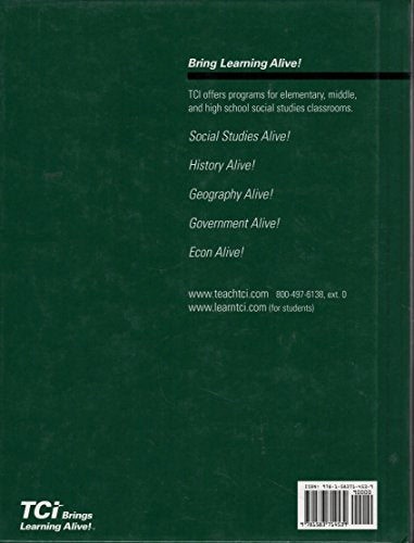 Geography Alive!regions and People (Student Edition) [Hardcover] Diane Hart