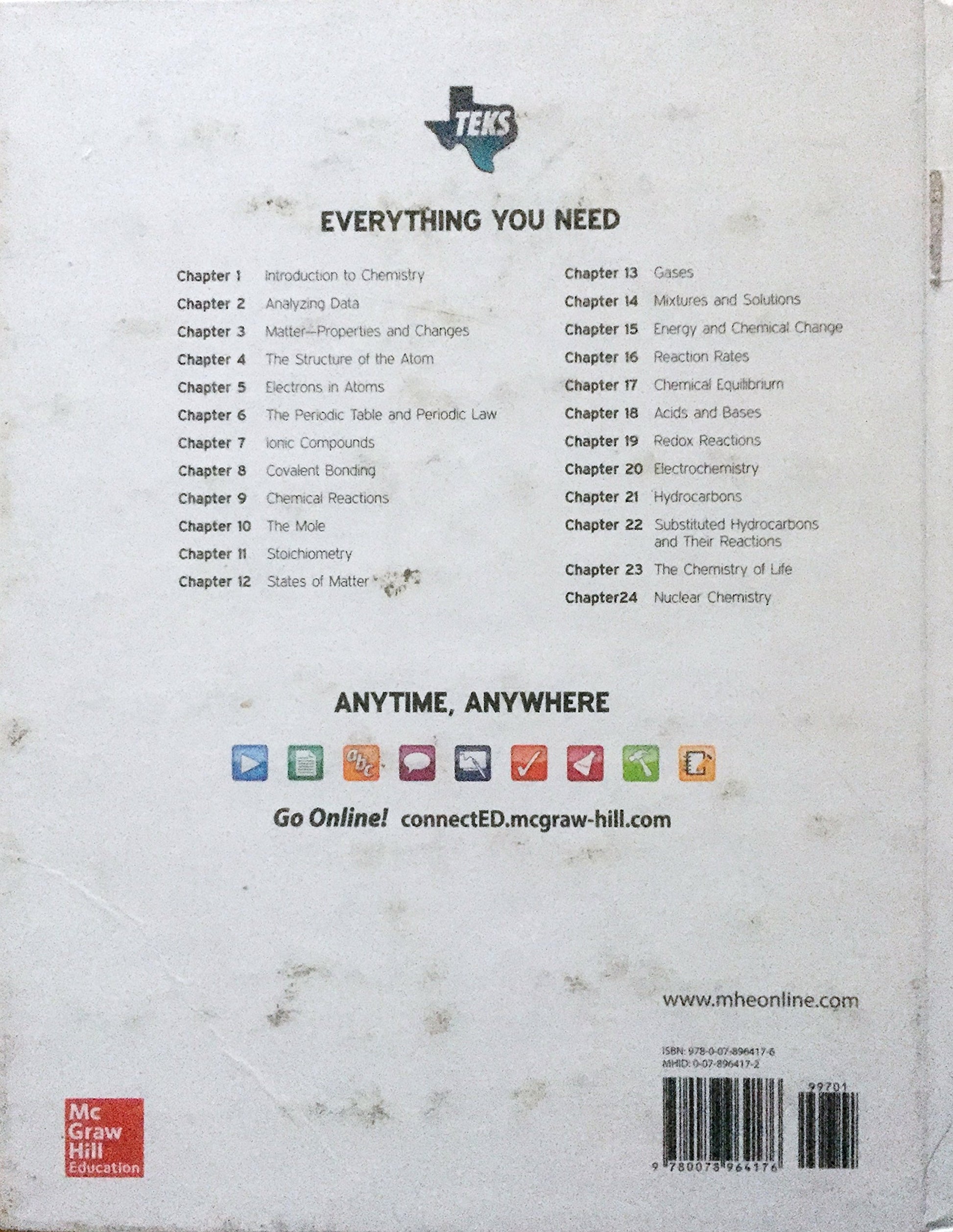 TEKS Chemistry Matter&Change - Student Edition [Hardcover] U