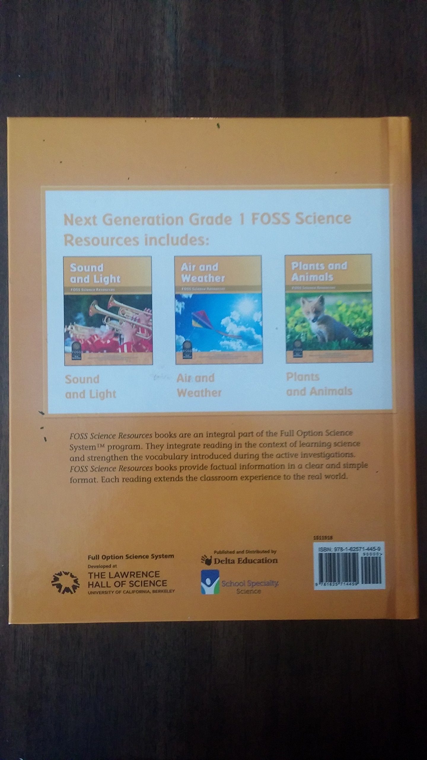 FOSS Science Resources Grade 1 [School & Library Binding] FOSS SCIENCE RESOURCES