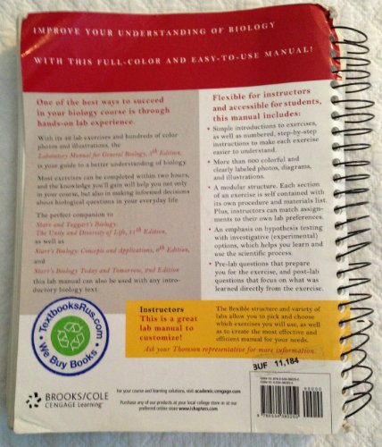 Laboratory Manual for General Biology [Spiral-bound] Perry, James; Morton, David and Perry, Joy B.